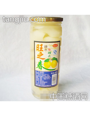 旺之春糖水梨罐头760g