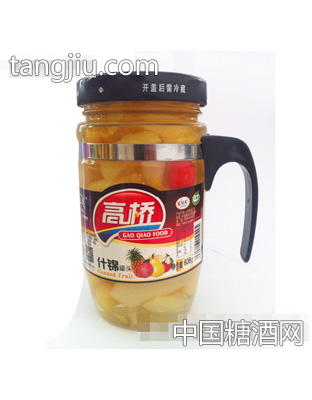 高桥什锦罐头608g