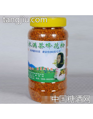 五指山水满茶蜂花粉