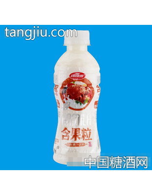 含果粒乳味果汁饮料香草味250ml