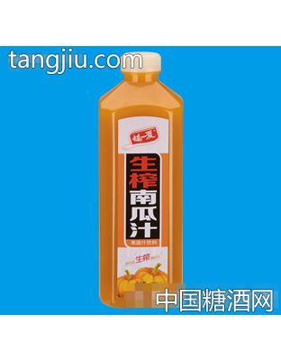 摇一夏生榨南瓜汁1250ml