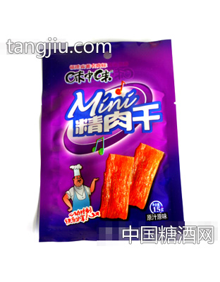 原味猪肉干