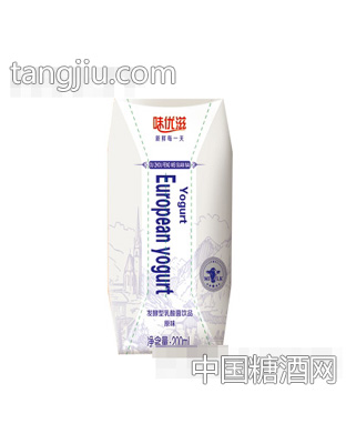 味优滋发酵型乳酸菌原味200ml