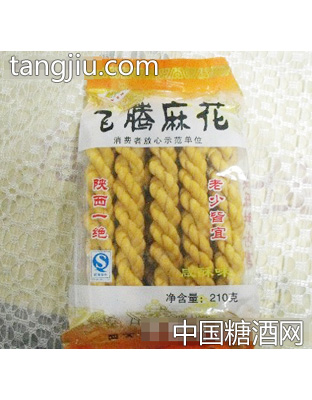 咸酥味麻花200克
