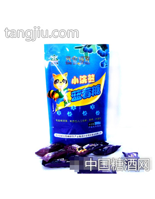 小浣熊蓝莓糖袋装