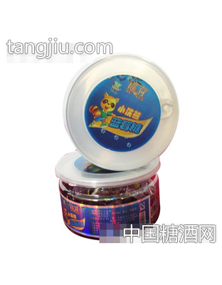 福存小浣熊蓝莓糖盒