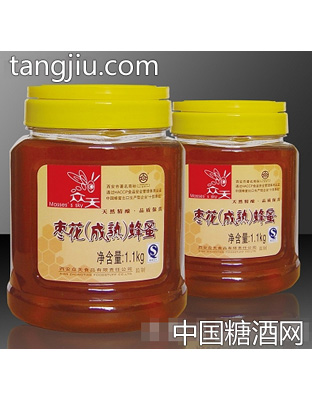 众天枣花成熟蜂蜜