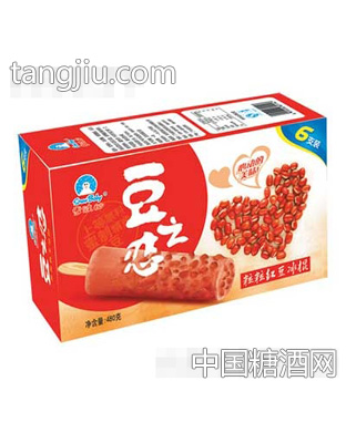 豆之恋冰棍家庭装粒粒红豆味