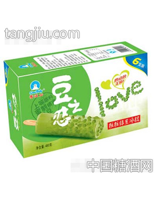 豆之恋冰棍家庭装粒粒绿豆味
