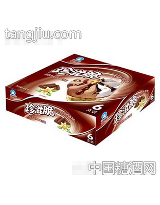 珍滋脆双色脆筒家庭装香草巧克力味