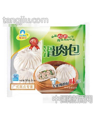 雪波比滑肉包340g