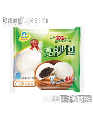 雪波比豆沙包340g