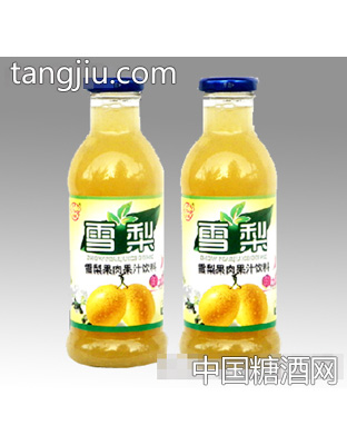 小白兰雪梨果肉果汁饮料460ml