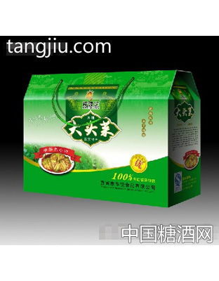 大头菜绿色礼盒
