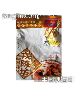 100g麻辣青菜节