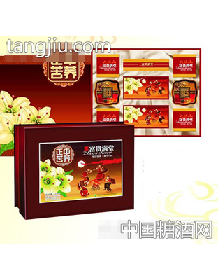正中食品苦荞月饼礼盒富贵满