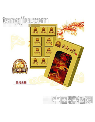正中食品苦荞月饼礼盒爱尚云腿