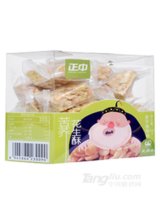 正中苦荞花生酥200g