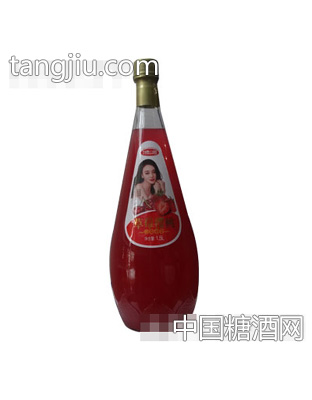 绿山园草莓樱桃果汁1.5L