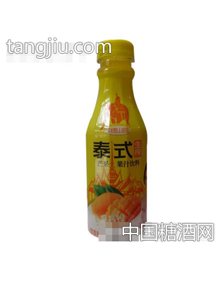 绿山园泰式生榨芒果果汁500ml