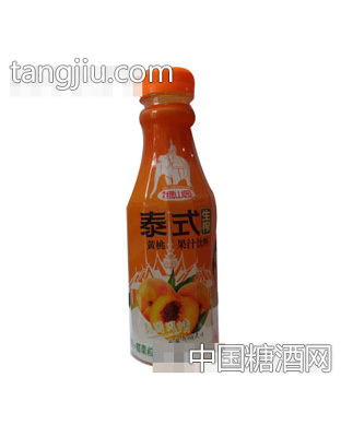 绿山园泰式生榨黄桃果汁500ml