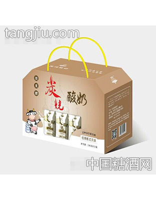 炭烧酸奶经典欧式风味240gx12盒