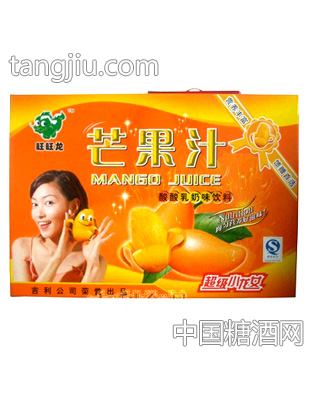 芒果汁奶味饮料