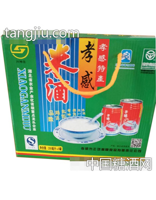 孝感特产米酒原汁原味280mlx8罐