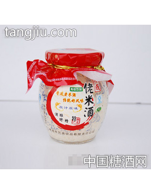 正是红佬米酒338克