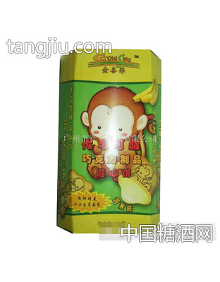 金喜华香蕉味灌心饼
