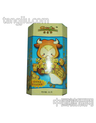 金喜华牛奶味灌心饼