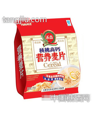 禾杰核桃高钙营养麦片