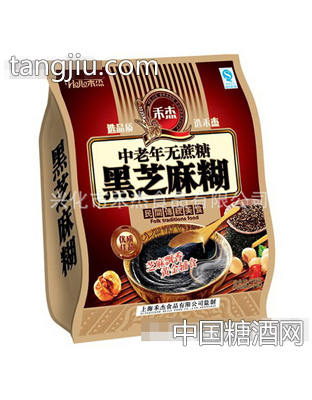 禾杰中老年无蔗糖芝麻糊