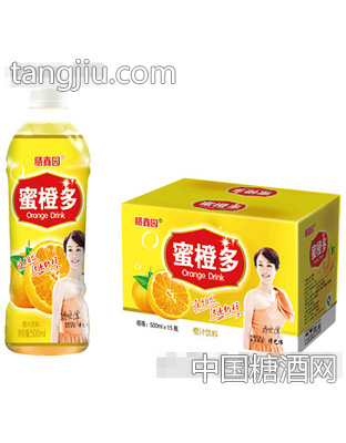 500mlx15瓶膳鑫园蜜橙多