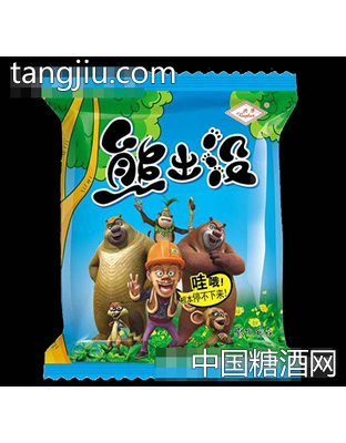兴华熊出没膨化食品散称