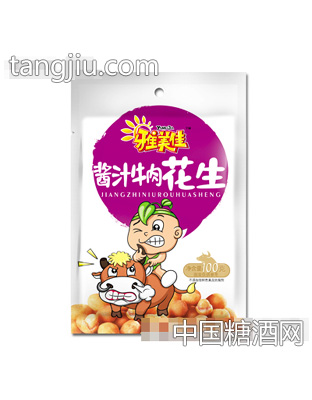 雅美佳酱汁牛肉花生100g
