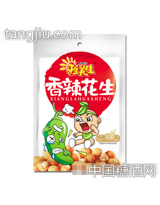 雅美佳香辣花生100g