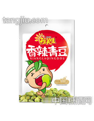 雅美佳香辣青豆100g
