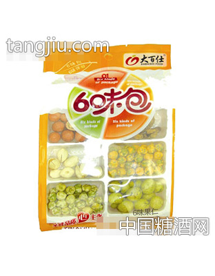 夏果六味豆85克散称
