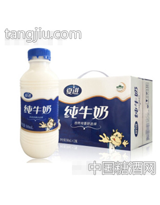 夏进纯牛奶500mlX12瓶