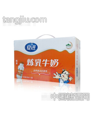 夏进炼乳牛奶243ml
