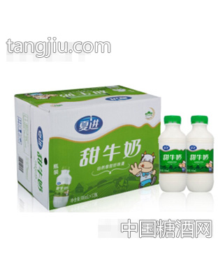 夏进甜牛奶500mlx12瓶