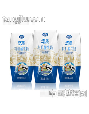 夏进悠质有机酸牛奶205g