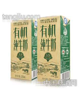 夏进有机纯牛奶250ml