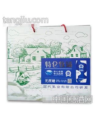 现代乳业特伦牧场无蔗糖饮品