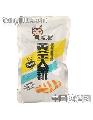 猫小盟黄金大蟹排香辣