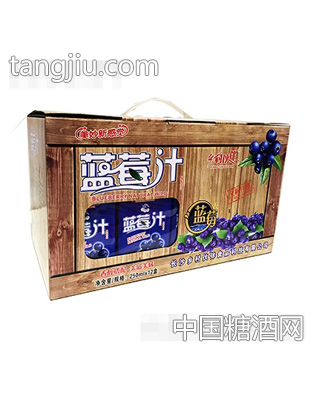 乡村伙伴蓝莓汁开窗礼盒