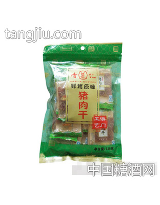 独立装鲜烤原味猪肉干130克