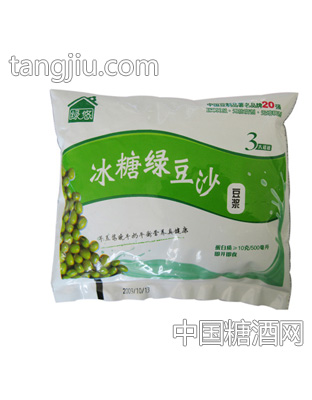 香香冰糖绿豆沙豆浆