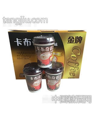 卡布奇诺咖啡杯装